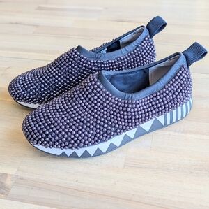 Tory Burch Tory‎ Sport Pearl Slip on Sneaker (Size 7)